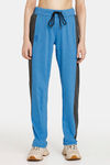Rosaline Easy Movement Straight Fit Pants - Mykonos Blue — thumbnail 2